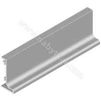 Gripless profil typ - "L"  L-3,5m alum.
