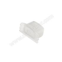 LED PROFIL - 07x17mm, Koncovka - mliečna, plast.