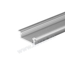 LED PROFIL - Zafrézovatelný profil - hliník, 2m (bez krycej lišty)/LC