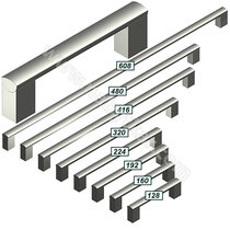 Madlo ME9309, inox, Gamet