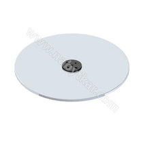 Spodná okrúhla čast podnože  HD240 - FI 452, inox