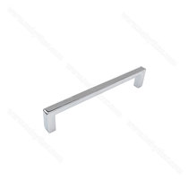 Madlo F5809 -plný profil 9x9mm 128mm, chróm LUX /Dalle