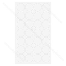 Krytky samolep.fi 20 mm U708 /0112  sivá (1 plátok= 28 krytiek) nr.307