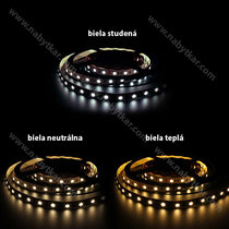 LED PAS 5050 bez kon.-IP20, 60LED/m 12V, š-10mm, L-5m /CP