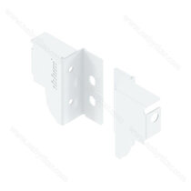 Uchyt.zad. čela 5,4cm bez rel.Z30N000S.biely /Blum