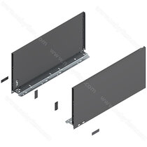Legrabox, bočnice 770F5002S Orion sivá matná, 500 mm /Blum