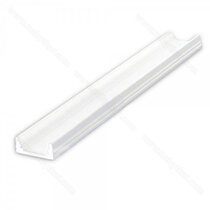 LED PROFIL - 06x16mm, Profil - biely, 3m, bez krycej listy /CP