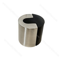 Doraz na dvere Valec, inox