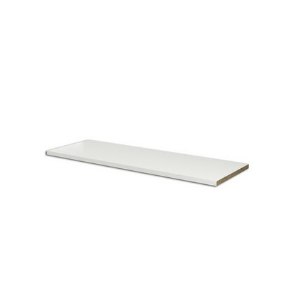 Polica hornej skrinky šírky 900, rozmer 297 x 863 x 18, biela