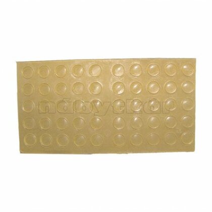 Tlmiaca bublina Fi 7 mm x 1,5 mm (1 plátok-100 ks)