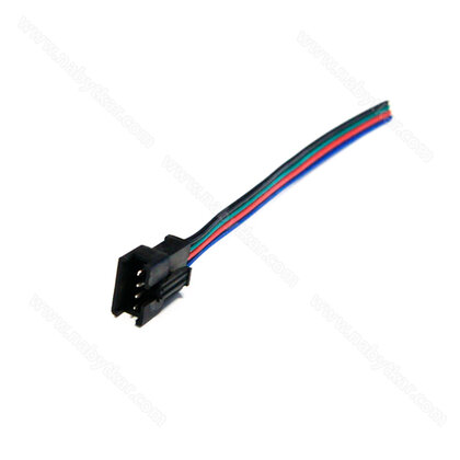 LED Kábel s koncovkou 002 samec ovl.na RGB pás