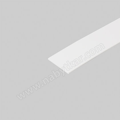 ABS 23mm/0,8 mm,biela, štr.pomaranč 11474 (novy kod 91470 )