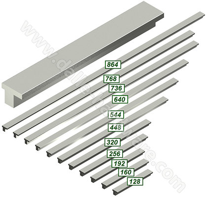 Madlo F074A, inox