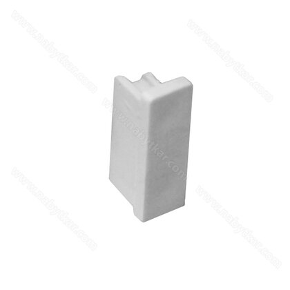 LED PROFIL - 06x16mm, Koncovka sivá /CP