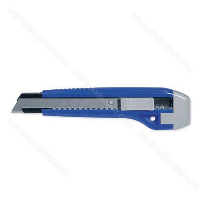 Výsuvný nožík Berner plast s kov.výstuhou 18 mm