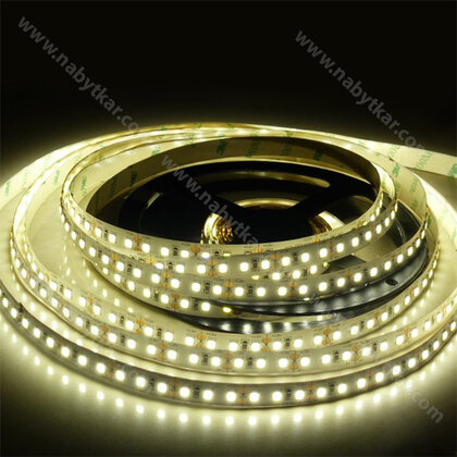 LED PAS 2835 bez kon.-IP20, 120LED/m 12V, š-8mm, L-5m, 12 W/m, biela neutrál /CP