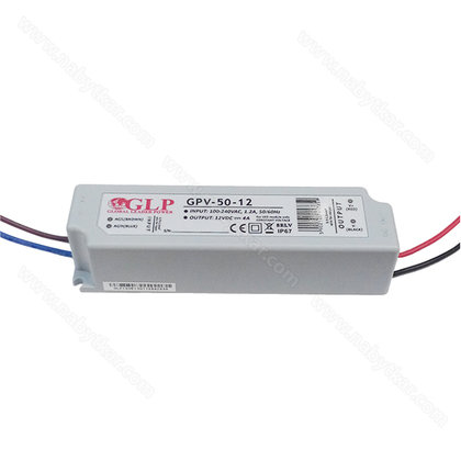 LED Trafo Vodeodolné12V, 50W;4,16A IP67/ GPV