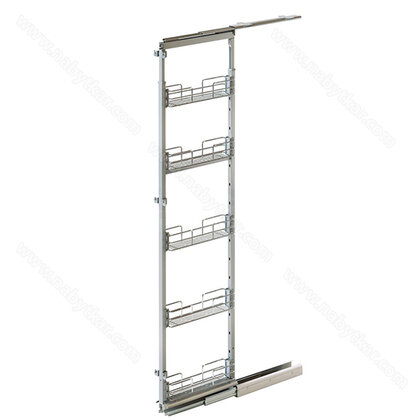 Cargo košík "20" GREEN LINE 258A, spodný-s tlmením,150x500x1880-2180 mm, chróm / SIGE