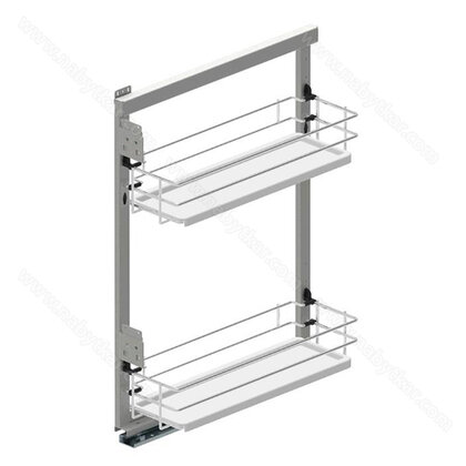 MAXIMA EVO 2  MINI 15X50-2P.,BOČNÝ, chróm - biely /Rejs