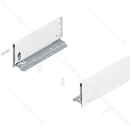 Legrabox, bočnice 770K3002S biele, 300 mm /Blum