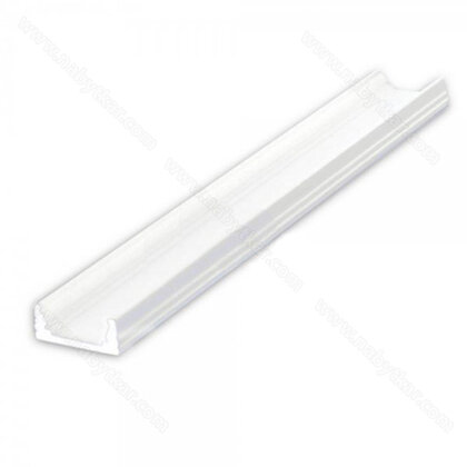 LED PROFIL - 06x16mm, Profil - biely, 3m, bez krycej listy /CP