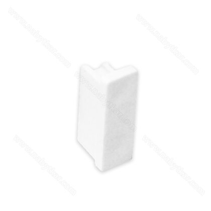 LED PROFIL - 06x16mm, Koncovka biela /CP