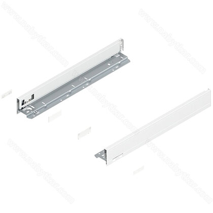 Legrabox, bočnice 770N5002S biele, 500 mm /Blum