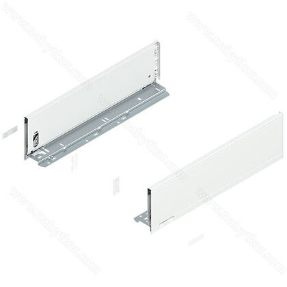Legrabox, bočnice 770K4502S Biela matná, 450 mm /Blum