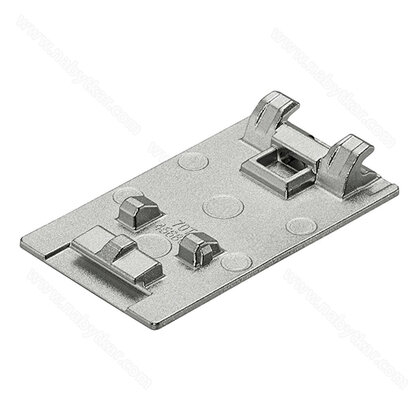 Platnička CRISTALLO 70T4568C mat. nikel pre skl.číre sklo  /Blum