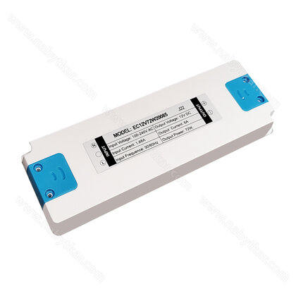 LED Trafo Slim 12V, 72W 6 A / CP