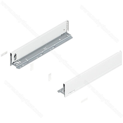 Legrabox, bočnice 770M4502S biele, 450 mm /Blum