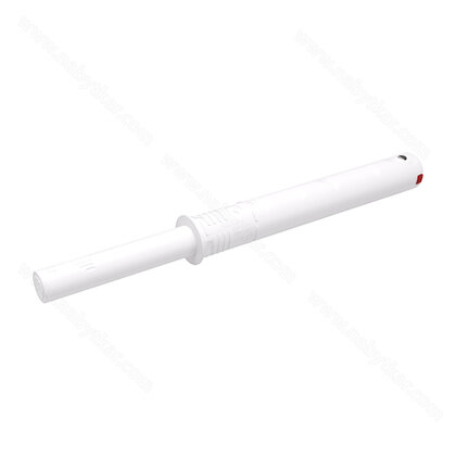 K-PUSH TECH systém na dvierka vložený silný 37mm biely