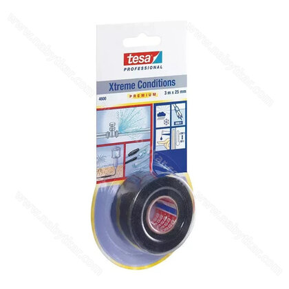 Páska pre extrémne podmienky  3m x 25mm , čierna  /TESA