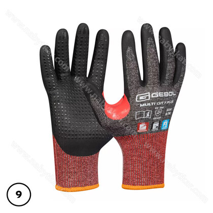 Rukavice Multi Cut F Plus č.9