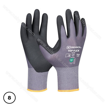 Rukavice Top Flex Touch č.8
