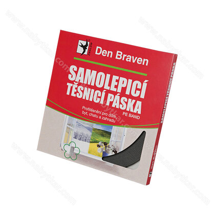 P.E páska bez kr.fólie 9x3x20m biela  / Den Br.