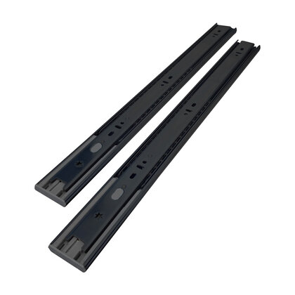 Ložiskový plnovýsuv 550mm s tlmenim, čierny , 40 kg /Donalo
