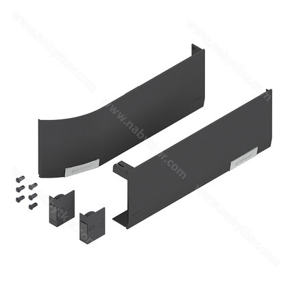 Súprava krytiek na mechanizmus HS,HL,HF SERVO 21S8000 sivá tmavá /Blum