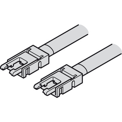 Propojovací kabel, Pro Häfele Loox5 osvětlovací LED pásku, 8 mm, L 500 mm