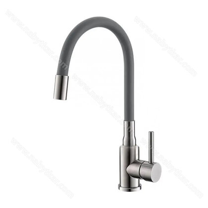 Batéria Mintas s flexibilnou hadicou , G81 BRS sivá / INOX  Alveus