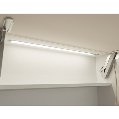  Profil 1191 pro osvětlovací LED pásky,Hliník + krycia lišta mliečna, 2500 mm 833.72.984