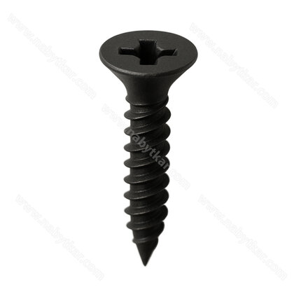 Skrutka drevotriesky, Hospa, zápustná hlava, PZ, Čierny zinok, PZ1, 3,0X16 mm