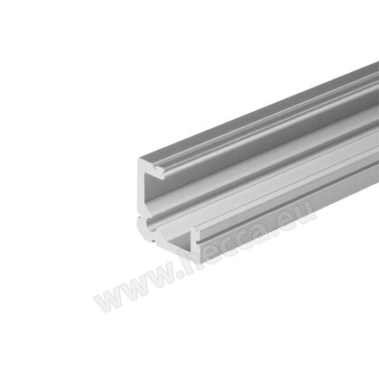 LED PROFIL - 18x18mm Rohový, Profil - hliník, 3m, bez krycej lišty/LC