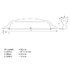 Madlo C514-C133 - 096 mm, patin.mosadz