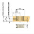 Excenter SPIRAL LOCK  D35mm