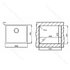 Drez LINE TOP 50X40 R15, na dosku /Teka