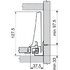 Antaro bočnice 378K5002SA,500 mm,  šedé / Blum 