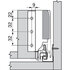 Antaro bočnice 378K5002SA,500 mm,  šedé / Blum 
