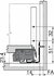 Legrabox, bočnice 770K5002S Orion sivá matná, 500 mm /Blum