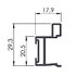 Madlo Modern WIDE na širokú štetinu 0099 2,7m /Laguna